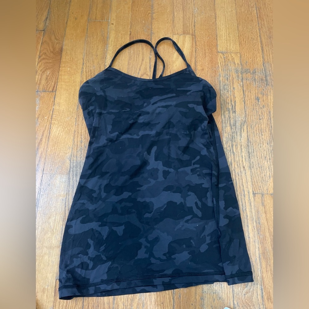 Black Camo Lululemon Tank